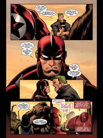 Ganze Seite in Marvel