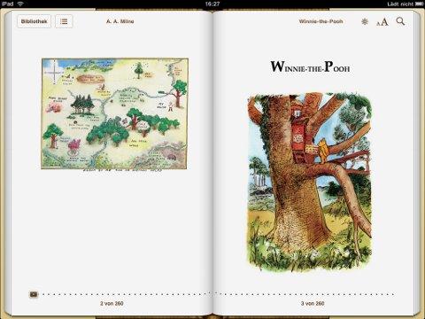 Winnie The Pooh in iBooks